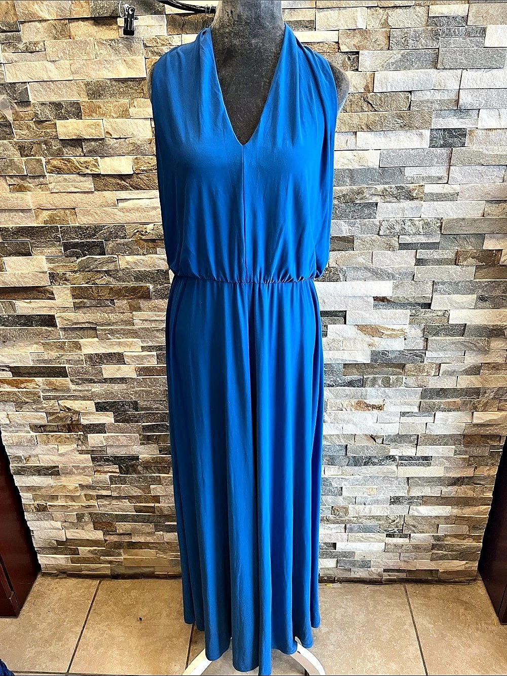 Ralph Lauren Cobalt Blue Maxi Dress